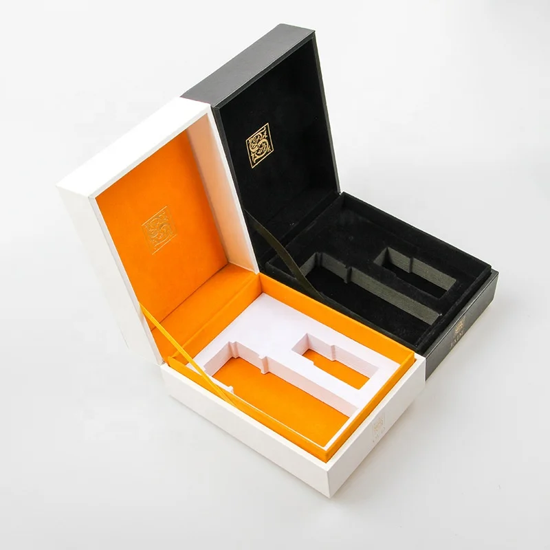 Custom Logo Cosmetic Gift Box Luxury Design MDF Pu Leather Perfume Oil Perfume Bottle Attar Box Packaging