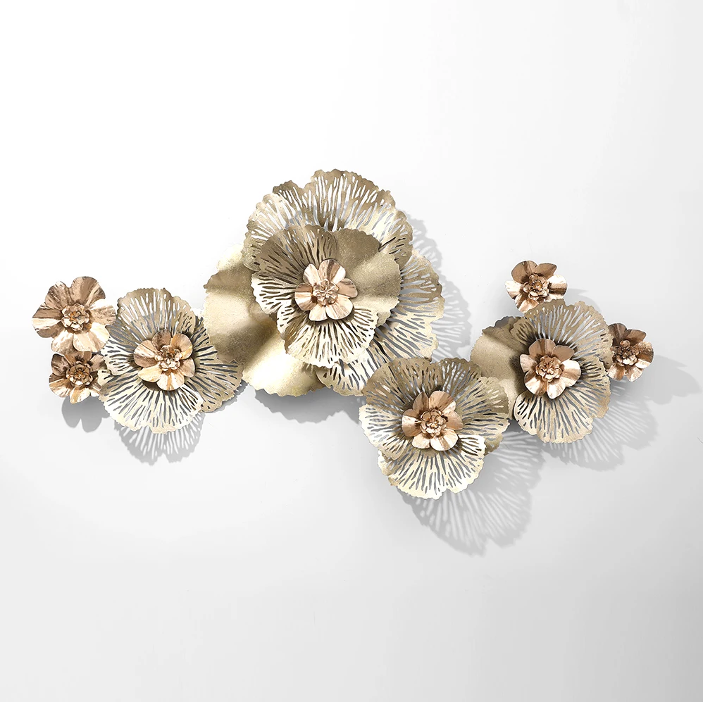 
 Художественные листья, металлические украшения, абстрактное металлическое настенное искусство для украшения дома  