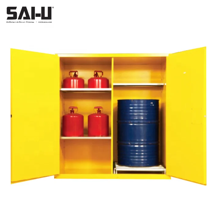 SAI-U115 Gal Flammable Cabinet Laboratoryl Oil Drum safety storage Laboratory Anti Explosion Cabinet Chemical Safety Cabinet