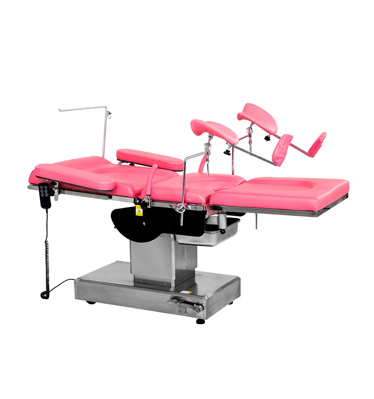 Hot sale operating surgical bed hospital gynecology examination delivery table