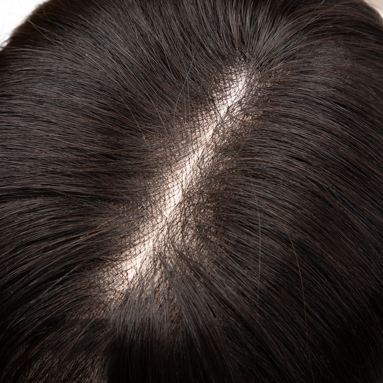 100% Real Human hair topper top hairpiece with Clips natural color swiss and mono Base Toupee  for women new styles