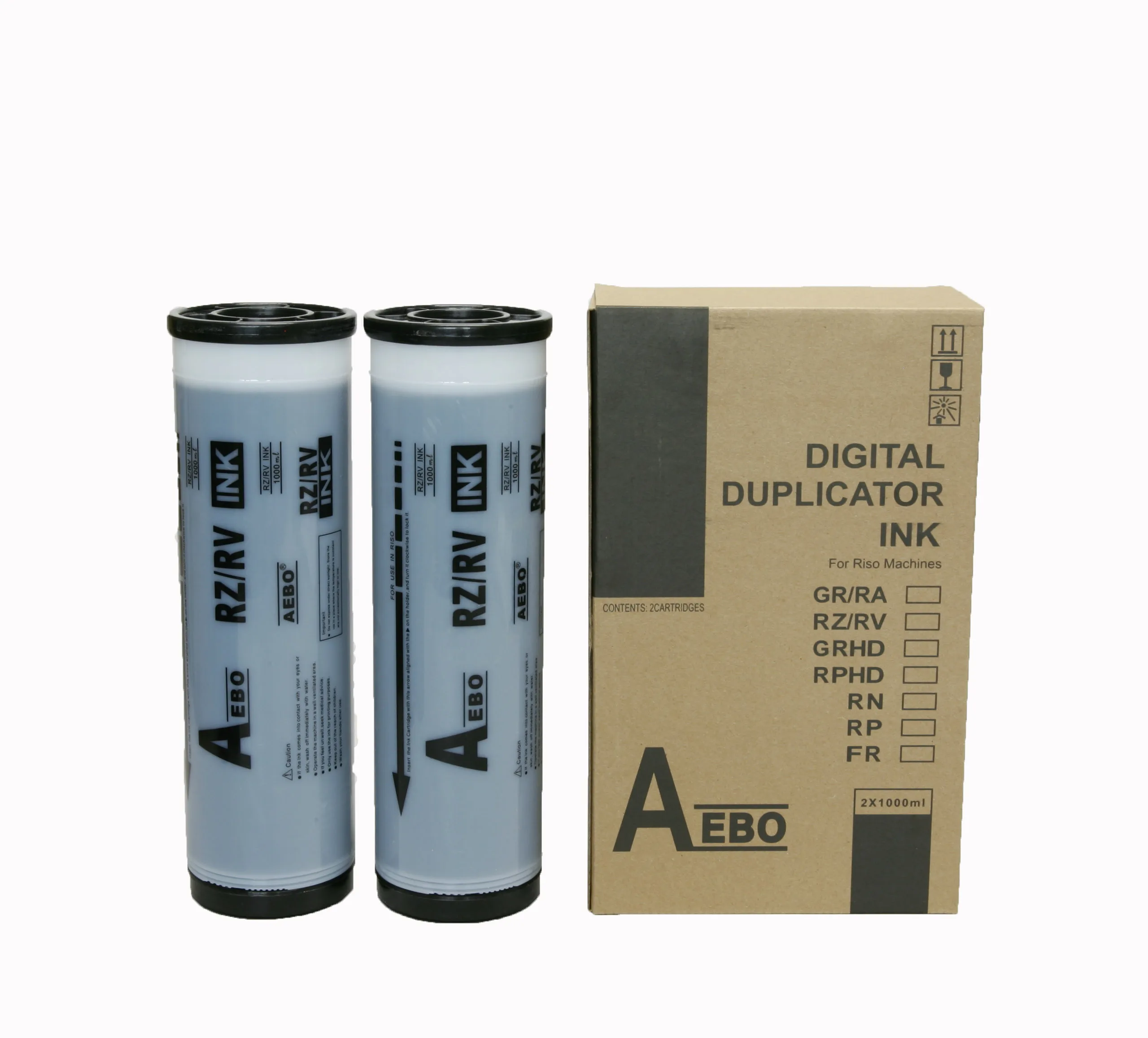 RZ/RV 1000ml Duplicator ink for Risos RZ370/570