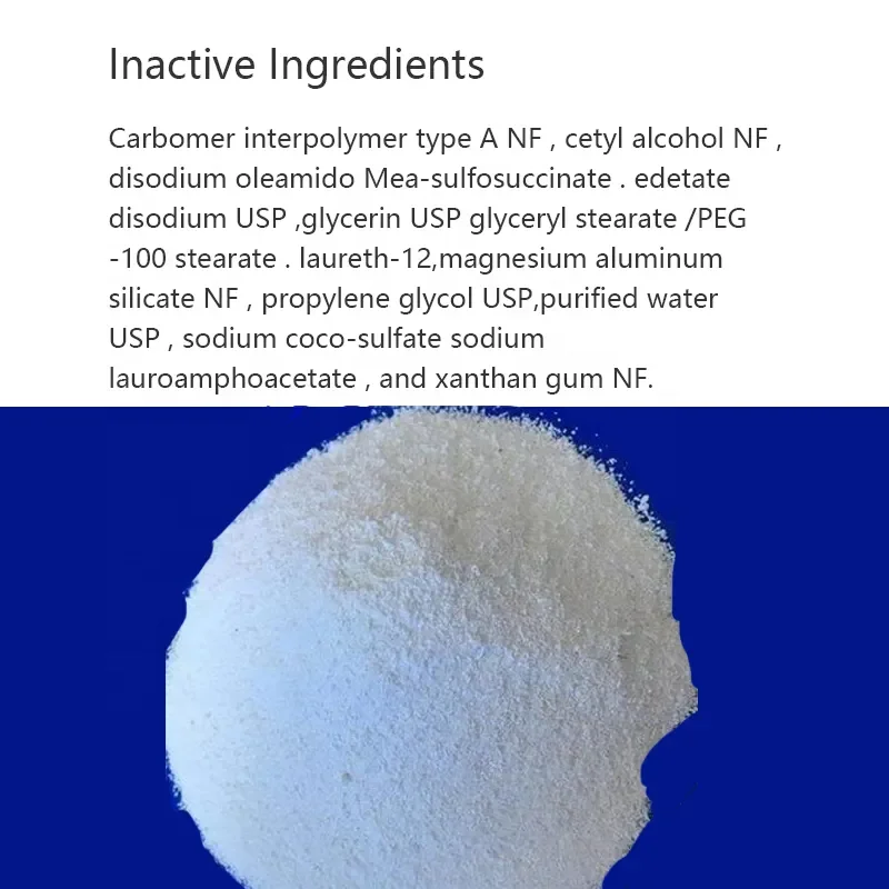 5% Benzoyl Peroxide Hyaluronic Acid Custom Gentle Clean Repair Sensitive Skin Acne Foaming Facial Cleanser Face Wash