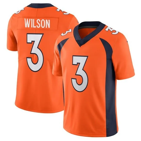 2022 New Stitched American Football Jersey#3 Russell Vapor Limited american football jersey custom