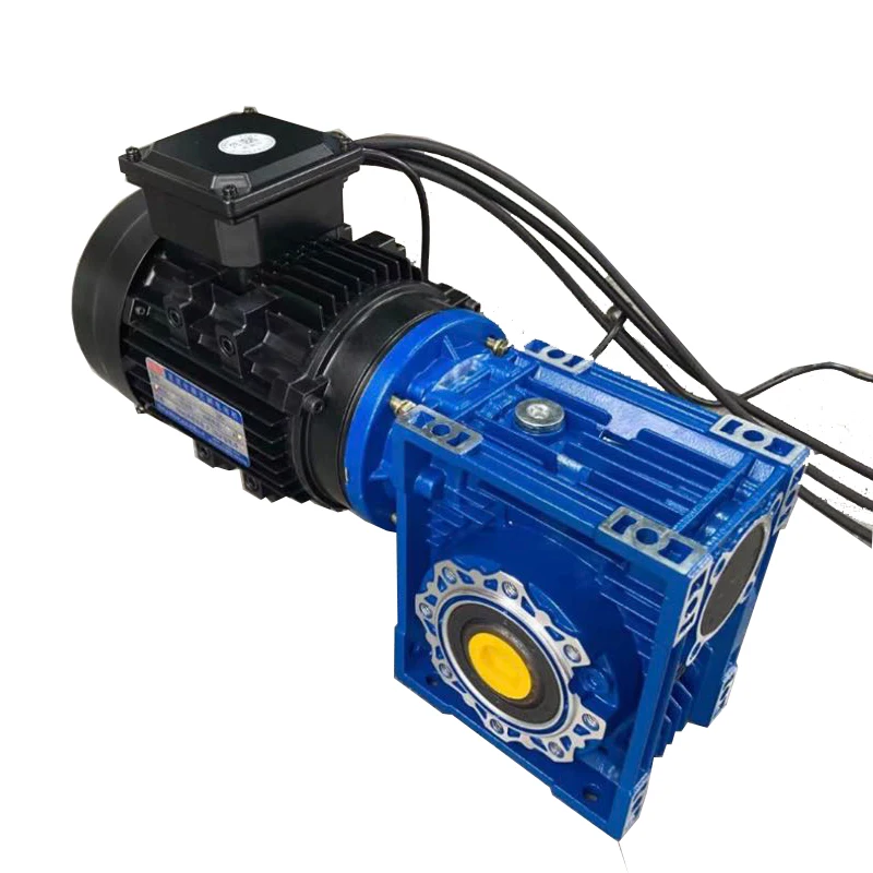 Customized power brushless dc motor RV50 RV30 RV15 RV40 RV75 RV90 BLDC Motor Worm Gear Box with brake