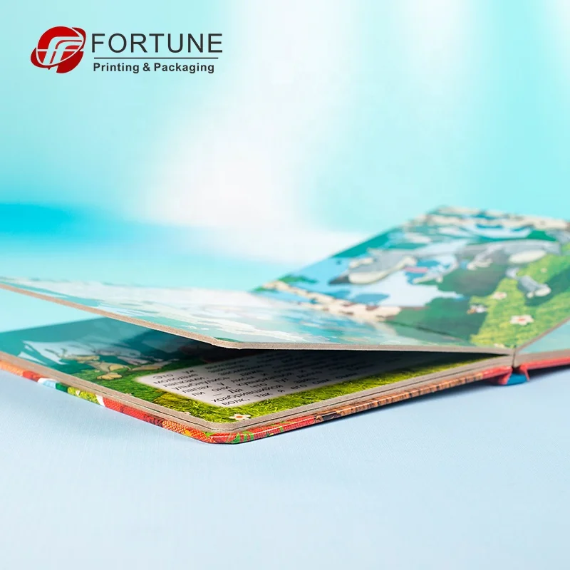 2020 Wholesale Custom Comic Russian Kids Learning Board Books Children