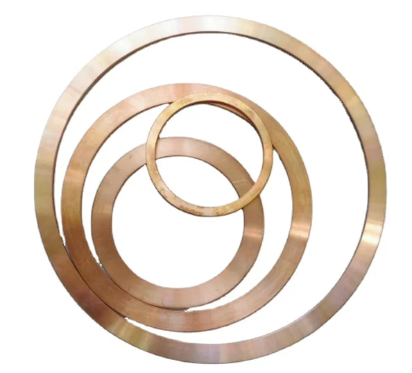 HANA ISO CF80 CF100 oxygen-free copper Gasket 2.2mm thickness flange copper ring customized copper ring
