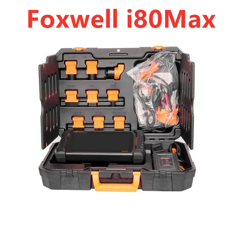 Новый планшет Foxwell i80Max Android полноразмерная система двунаправленное кодирование универсальный диагностический сканер OBD2 лучшее качество