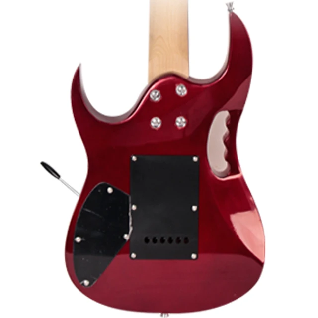 Профессиональный музыкальный инструмент Minsine, фабрика oem, цветная дорожная мини Детская электрогитара guit