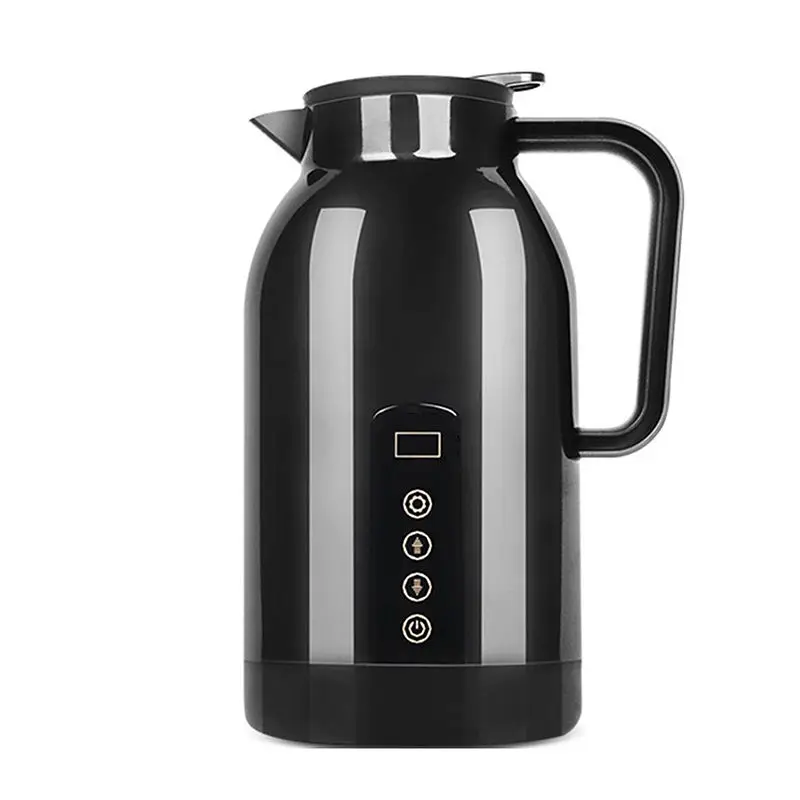 Touch Screen Temperature Control Adjustment Kettle Coffee Tea Milk Heated Water Cup With Handle