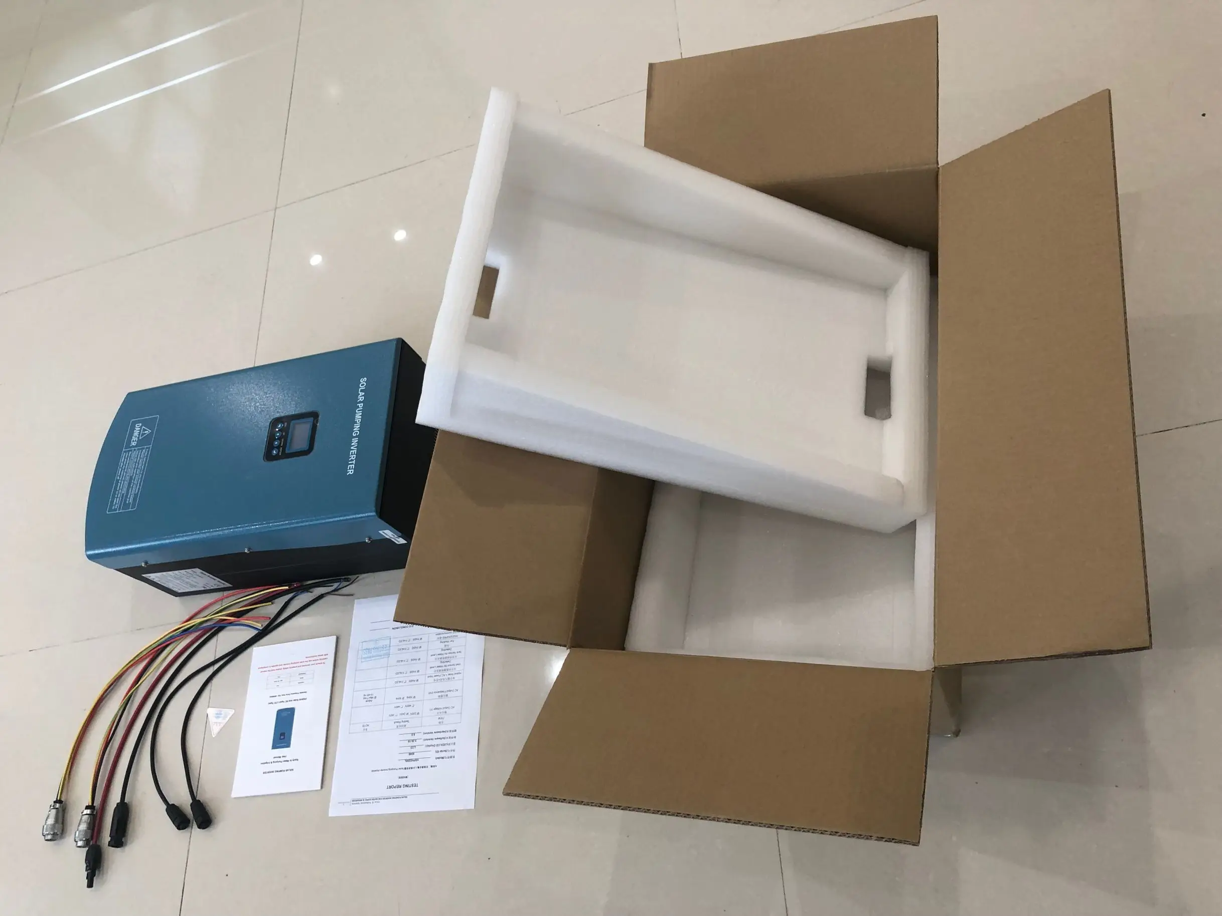 
3hp 2.2kw single phase HOBER solar pumping inverter for irrigation water supply 