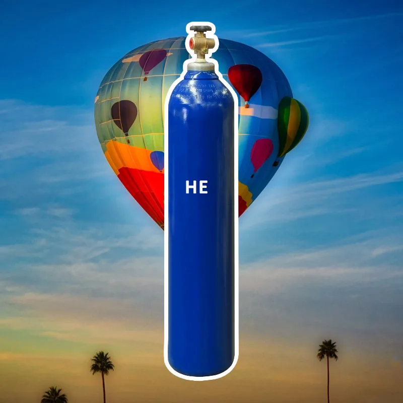 Customized ISO 40L Steel Gas Cylinder High Pressure DOT Oxygen Argon CO2 Tank