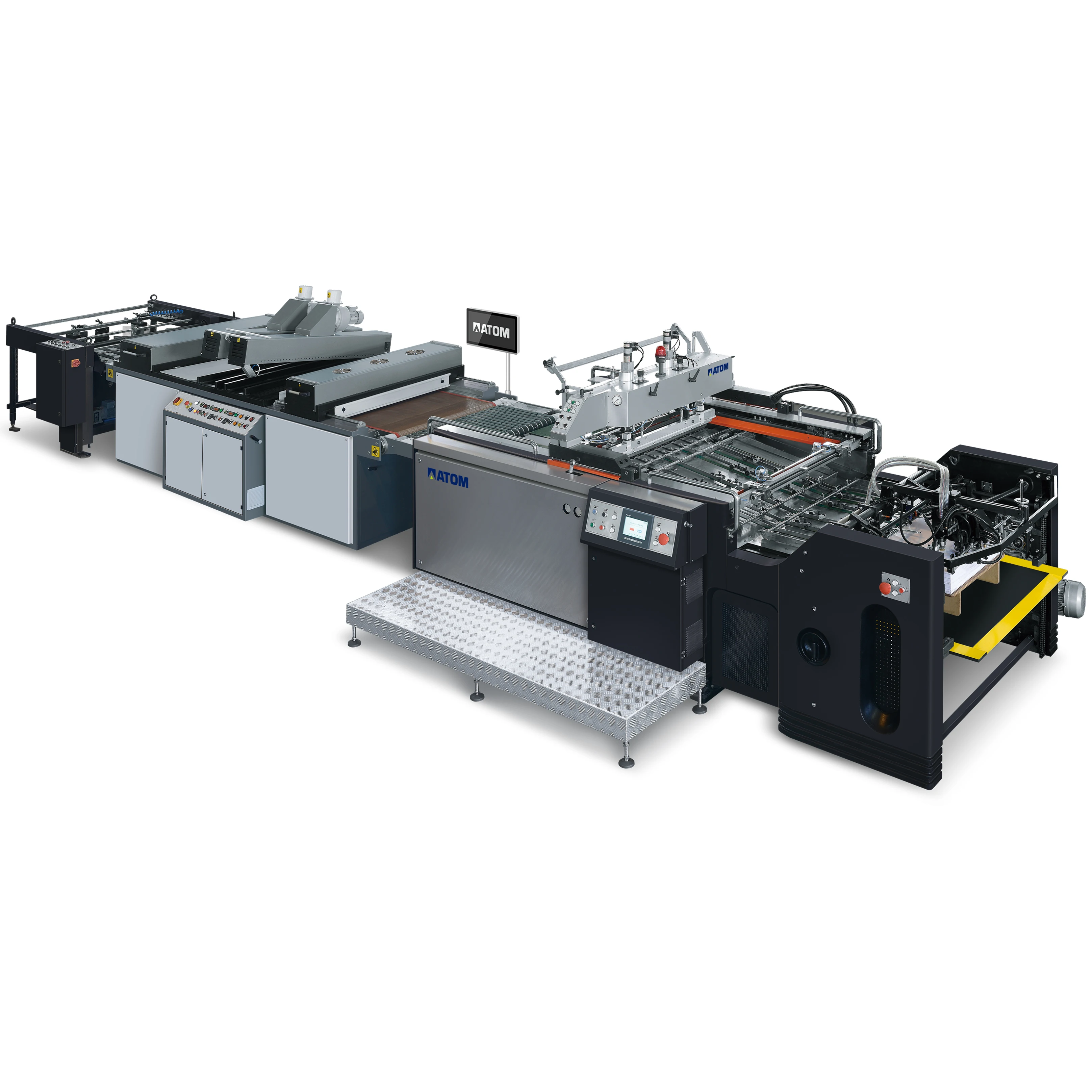 TC72/92/105 Automatic Stop-cylinder Screen Press