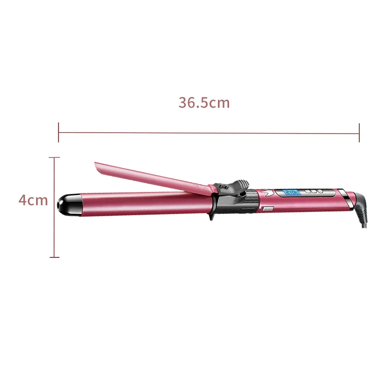 Salon Fashion Styling Tools Curling Iron Km-1718 Professional Curly Hair Curlers Wand with Temperature display