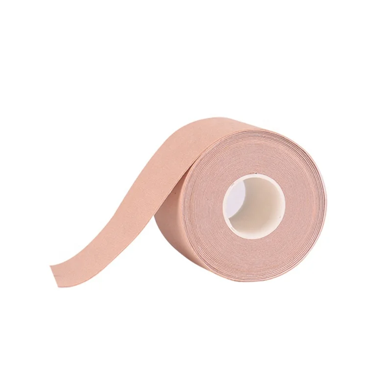 JINHONG ZR35 2.5cm brest boob lift tape adhesive breast boob tape with nipple covers recycled fabric boob tape