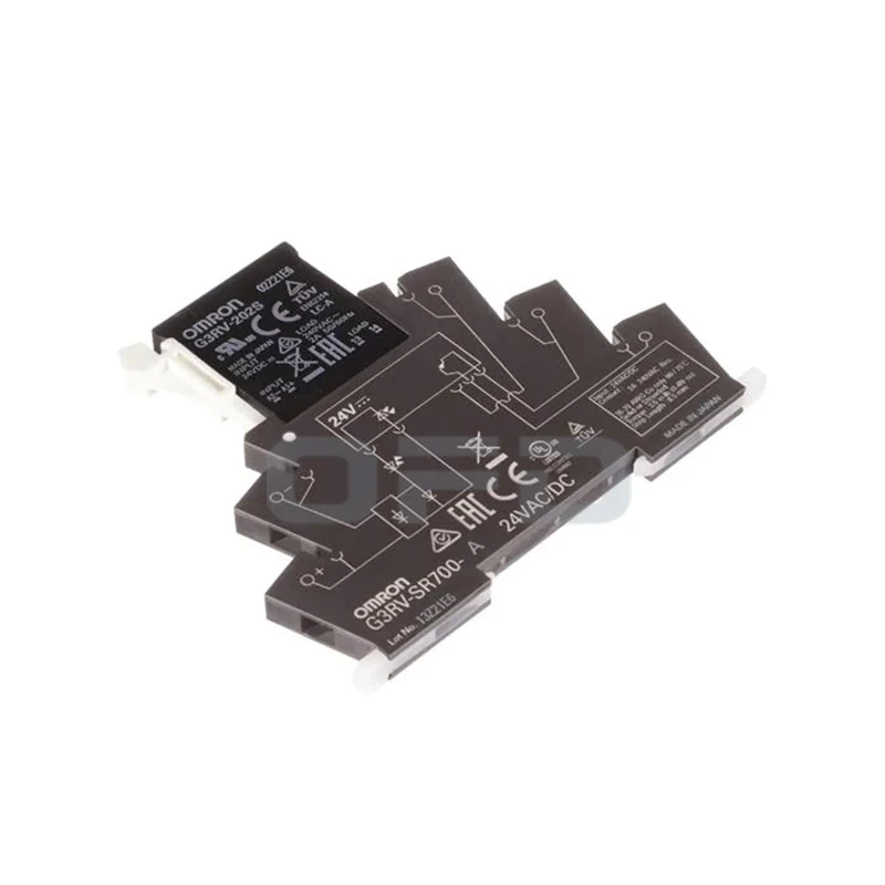 Relay G3RV-ST700-A DC24 Slimline SSR 6 mm TRIAC 2A Screw terminals 24 VDC Zero-cross Industrial Relays for Omron