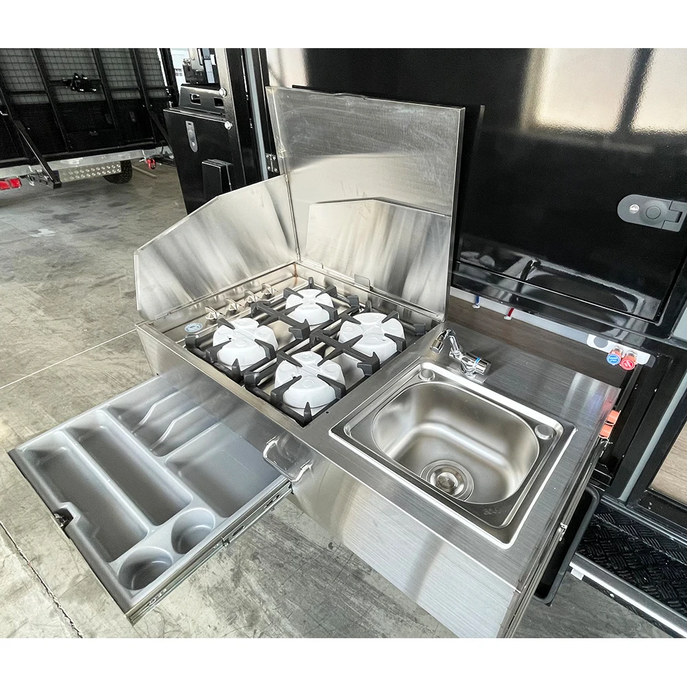 2024 4WD Aluminum Alloy Frame Off-Road Camper Trailer