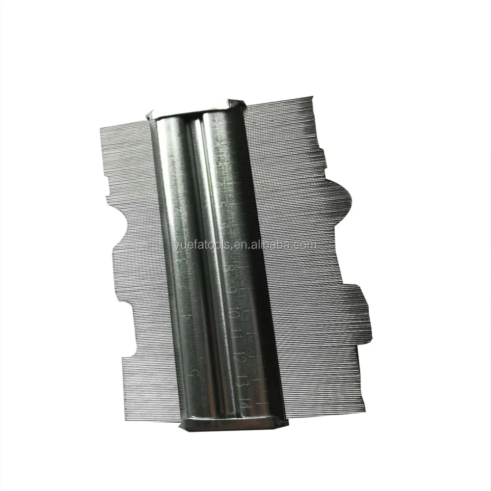 
Amazon Hot Sale Custom Logo 6inch Steel Profile Metal Contour Gauge 