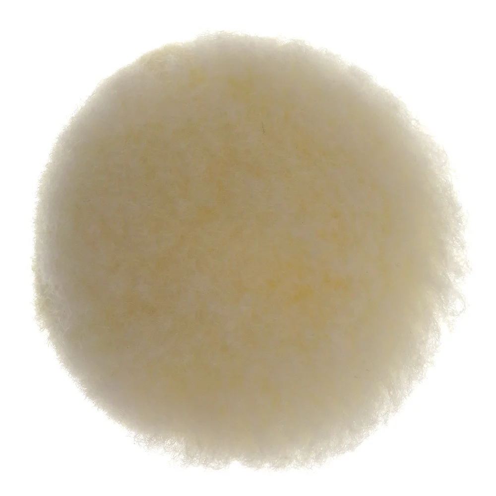 3Inch 10pcs Sponge Polishing Pad Sets Car Polishing Orange and Yellow Buffing Foam Pad Kit With Colorful Wool Pad