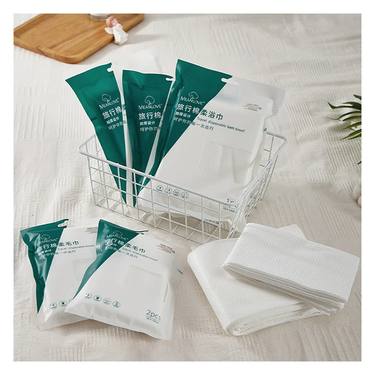 Non-woven travel sets disposable disposable towel bath
