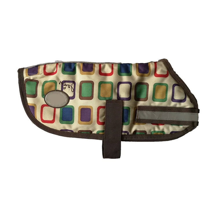 Durable Warm Outewears Large Dog Jacket Waterproof Dog Rain Clothes Coat for Travel