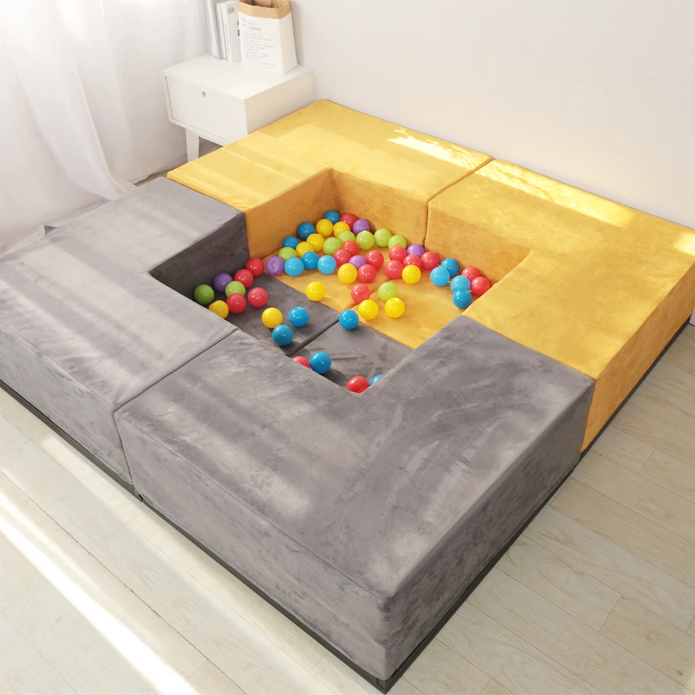 8pcs Hot Selling DIY Sofa Set Adjustable Metal Sofa modern modular Living Room L/I/U-shape Sofa furniture sectional sofa