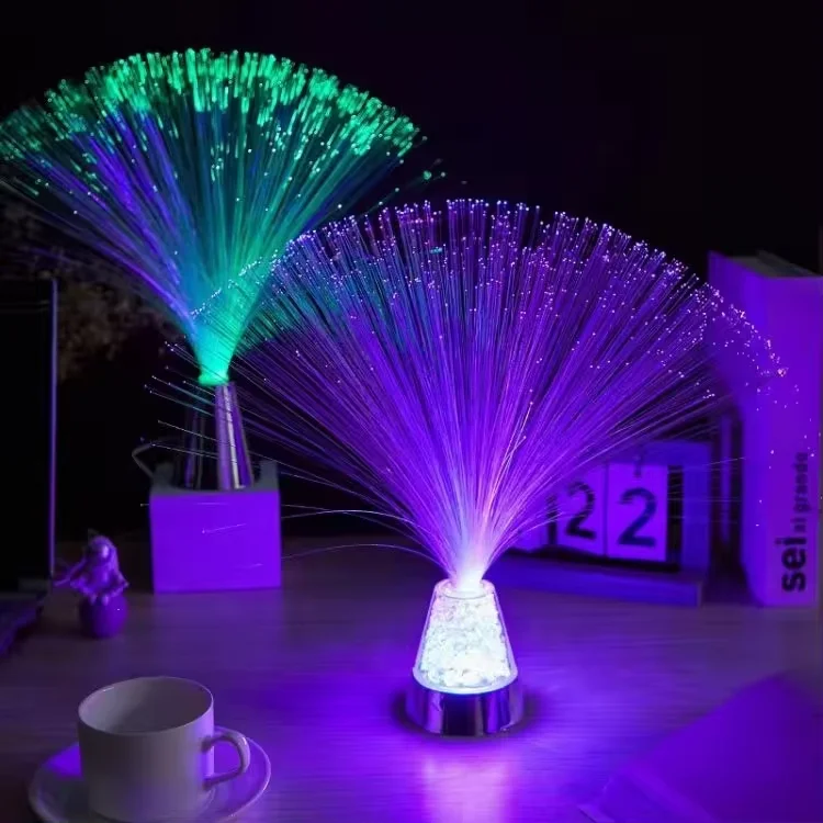 Wedding Holiday Festival Interior Decoration Night Lamp Multicolor Starry Sky Atmosphere LED Fiber Optic Light