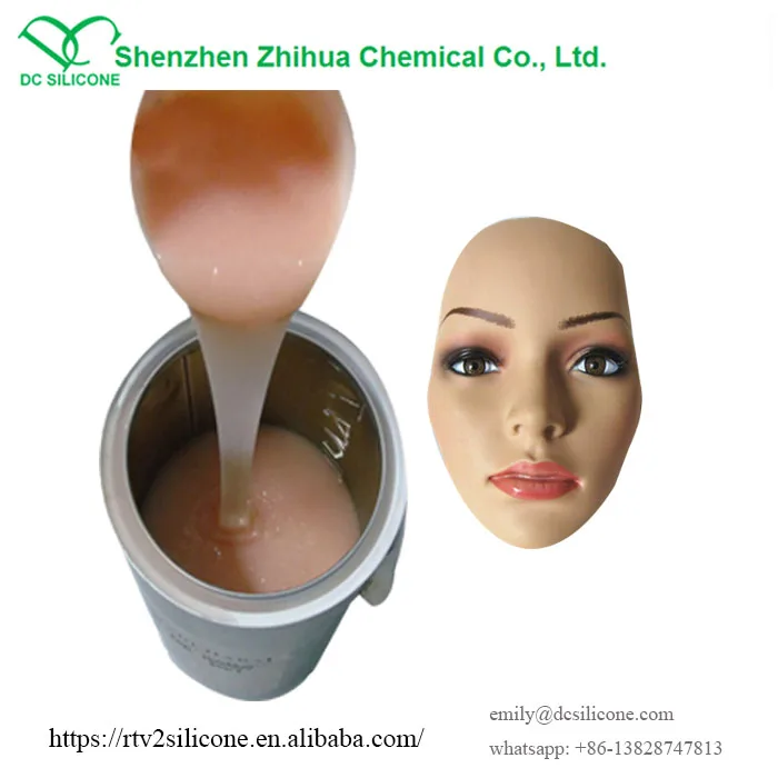 flesh tone platinum food grade silicone rubber for life casting rtv2 silicone for silicone sextoy