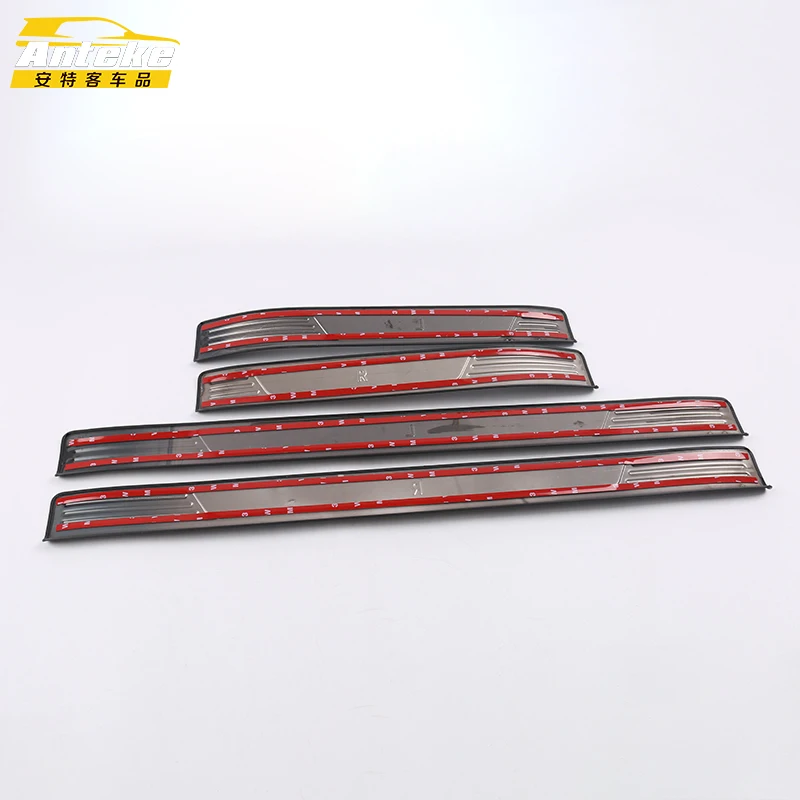 Anteke Stainless Steel Door Sill Scuff Plate For 2019 Passat Car Accessories