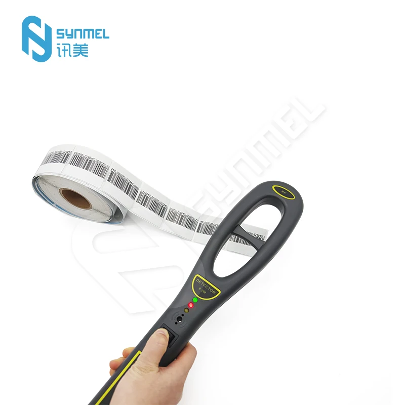 EAS System Retail Security Hard Tags RF 8.2MHz Scanner Han held Label Detector