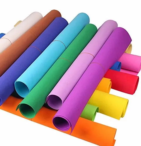 A4 Multi Color EVA Foam Laminating Sheets Children Diy Handmade Craft EVA Foam Sheet
