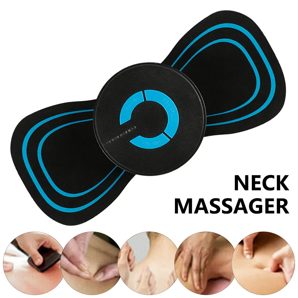Best Selling Electric Neck Massager Pulse Back 6 Modes Ems Massage Machine Customized Logo
