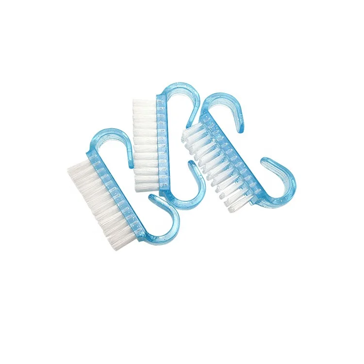 Manicure Pedicure Tool cleaning Wholesales Nail Care Plastic Nail Brush Fingernail Cleaning Brush