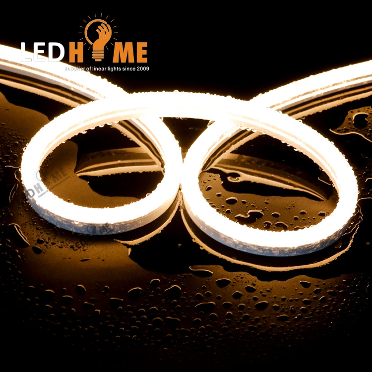 UV Resistance Waterproof IP67 Dome Head LED Silicon Neon Flex Tube Profile for 5mm Slim Flexible LED Strip Light