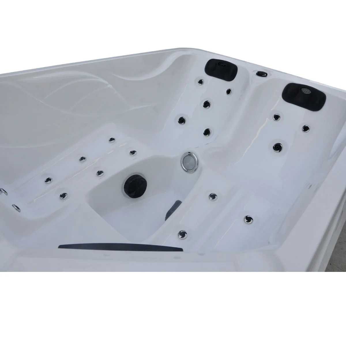 Outdoor massage bed sheets spa hot tub for adult 5-7 seats acrylic foot spa bath massager