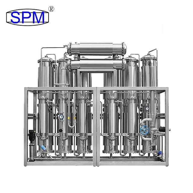 SPM Water Treatment Equipment Multi-effective Water Distiller