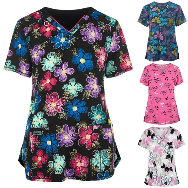 Scrubs Wholesale Designs White Nurse Uniform Classical Wholesale Nurse Dress Hospital Uniform