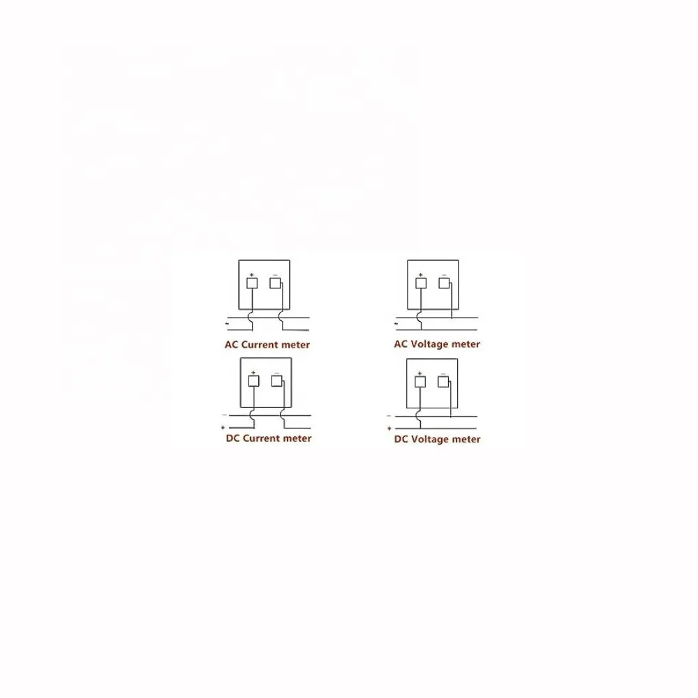 Taidacent 1V 3V 5V 10V 50V 100V 300V 500V 600V 1000V Mechanical Pointer DC Analog Voltmeter Panel DC Voltage Meter Volt Gauge