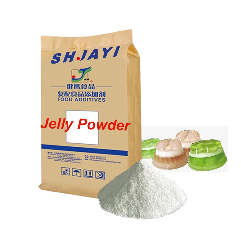 Halal Compound Thickener Stabilizer Jelly Powder Carrageenan E407 For Making Strawberry Flavor Jelly