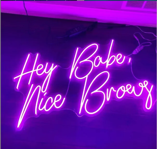 indoor decor acrylic outdoor neon signs led night light wedding beer light letters led custom letter neon signs