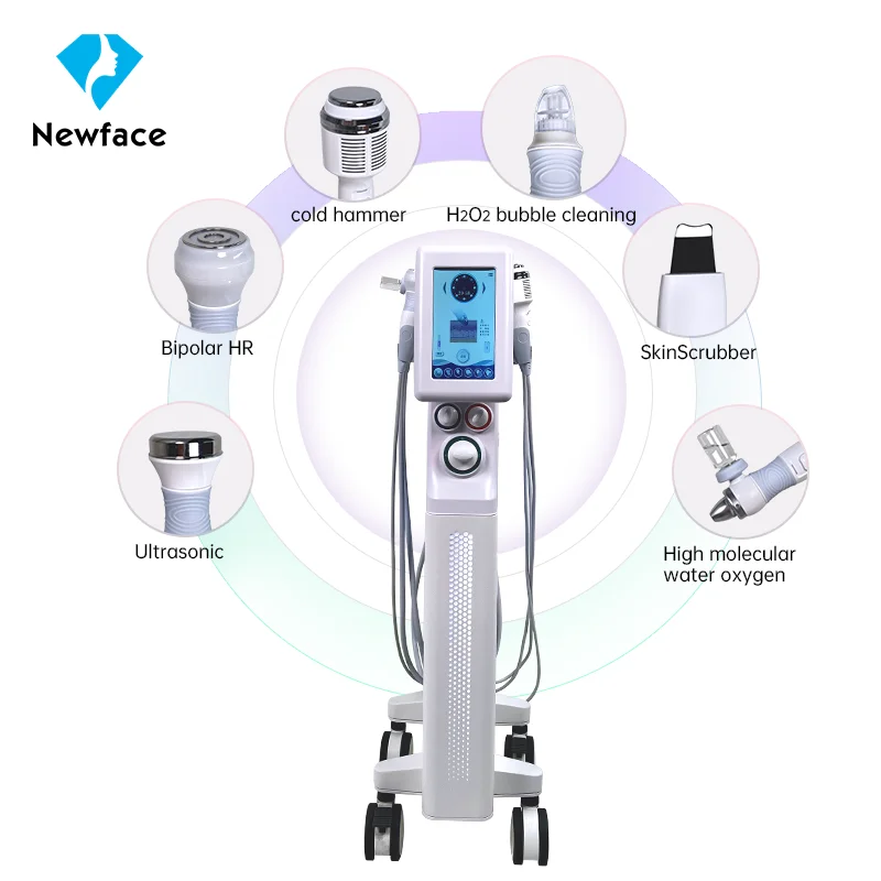 NewFace Top Quality Multifunctional Facial Clean Hydro Dermabrasion Face Skin Machine Rejuvenation Hydra Beauty Salon Equipment