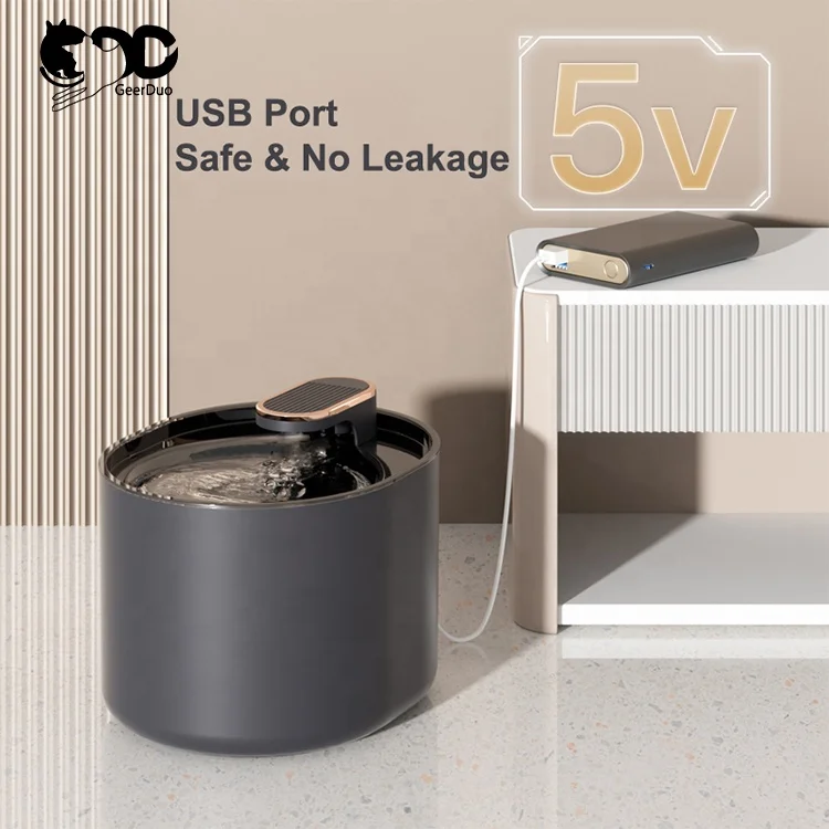 Новый дизайн 3-л сверхтихий USB автоматический дозатор для питья домашних животных умная собачья миска кормления водой фонтан кошачьей воды