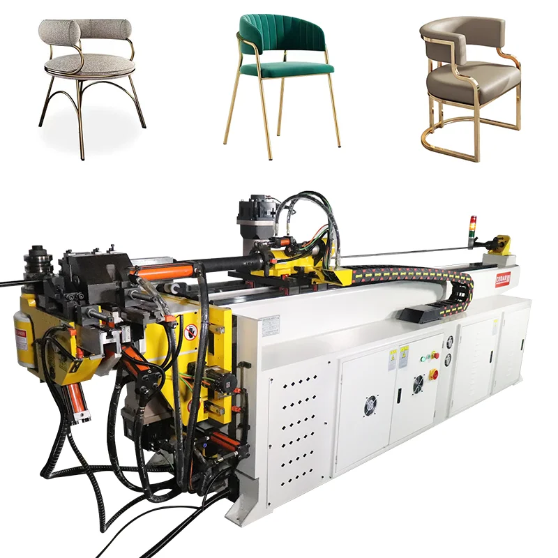 Suhzou factory automatic steel metal round square rectangular SS bending machine for tube pipe