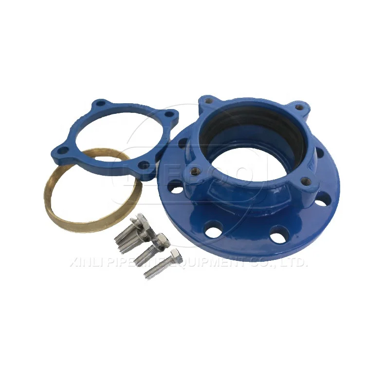 Широкий диапазон редуктор из ковкого чугуна быстросъемный универсальный соединительный быстрофланцевый адаптер для трубы hdpe