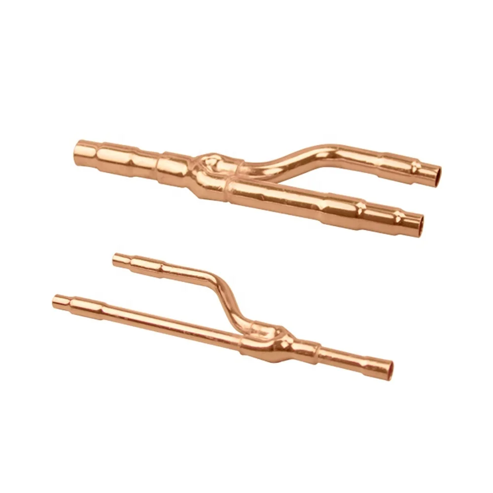 DAIKIN VRV System Air Conditioner Parts Copper Pipe Fittings Y Branch Joint Copper Pipe
