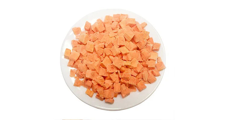 Pure Natural Whole Freeze Drying Carrot Stick Slice Cheap Wholesale Source Factory