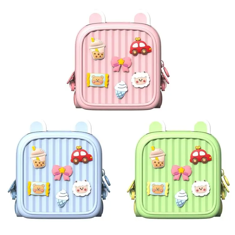 KOOOL Funny Eva Candy DIY Backpack Soft Backbone Fashion Kids Children Mini Backpack for Travel Daily Use