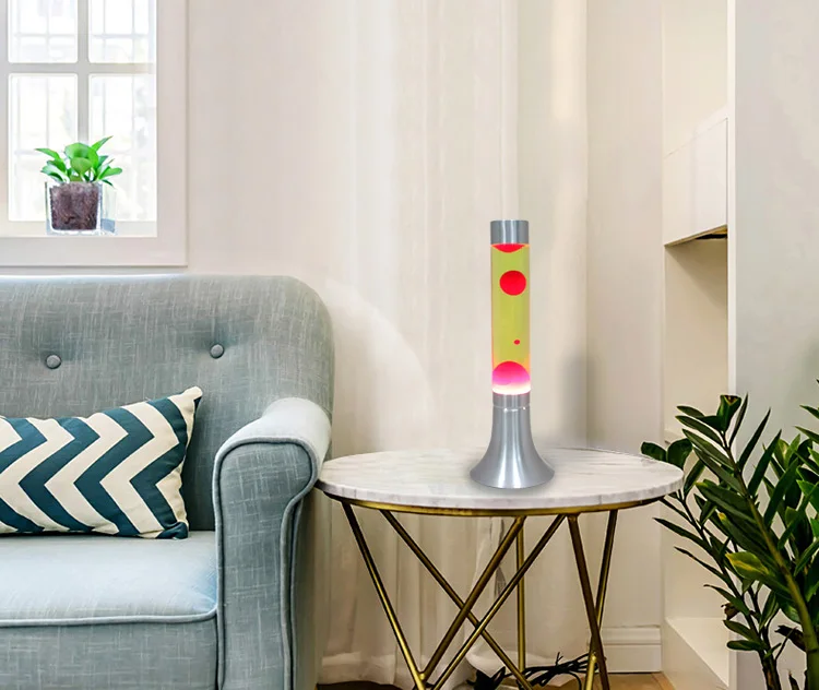 15 inch australia accent modern display e14 light bulb 25 watt illumine air bubble blue lava lamp 25w big