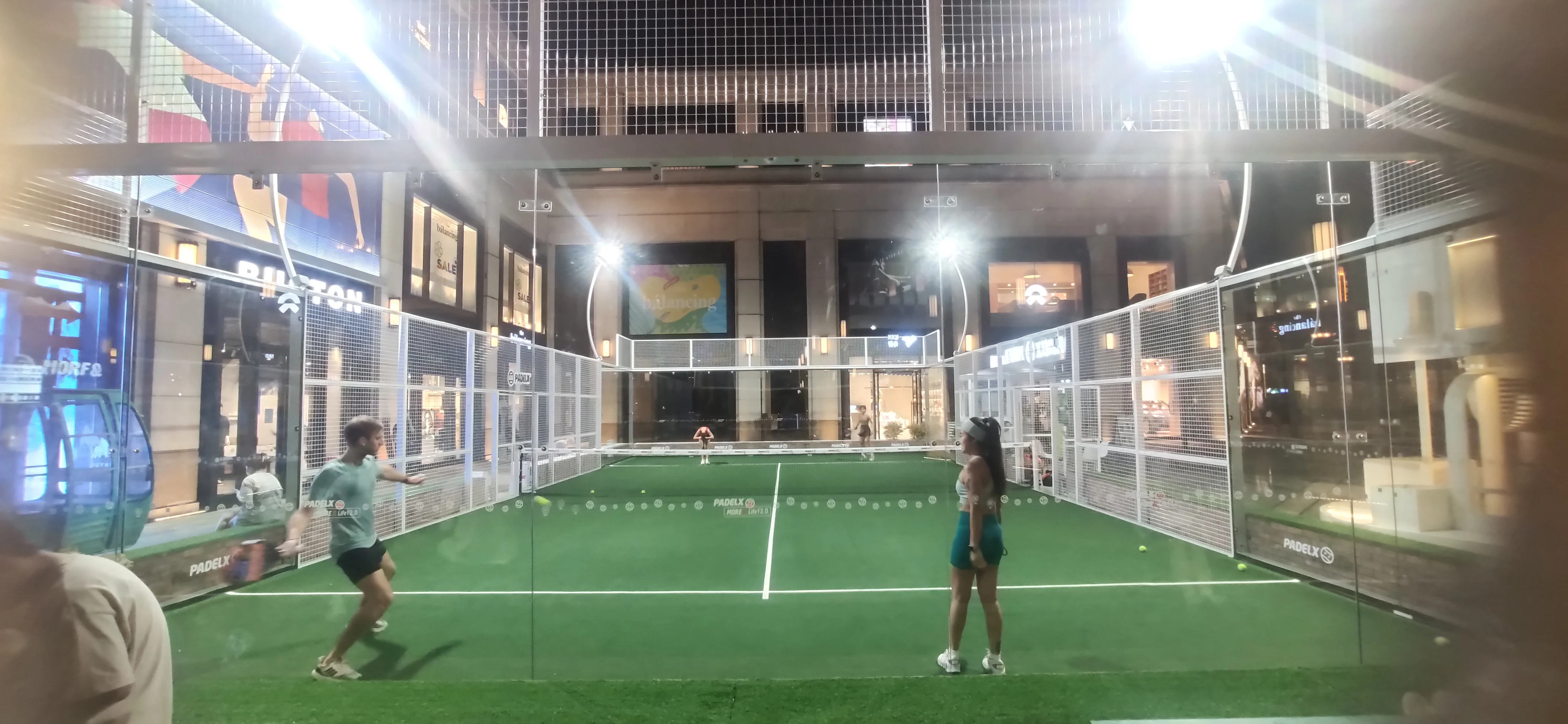 canchas de padel 2022 Custom New Design Hot Sale Padel Tennis Court