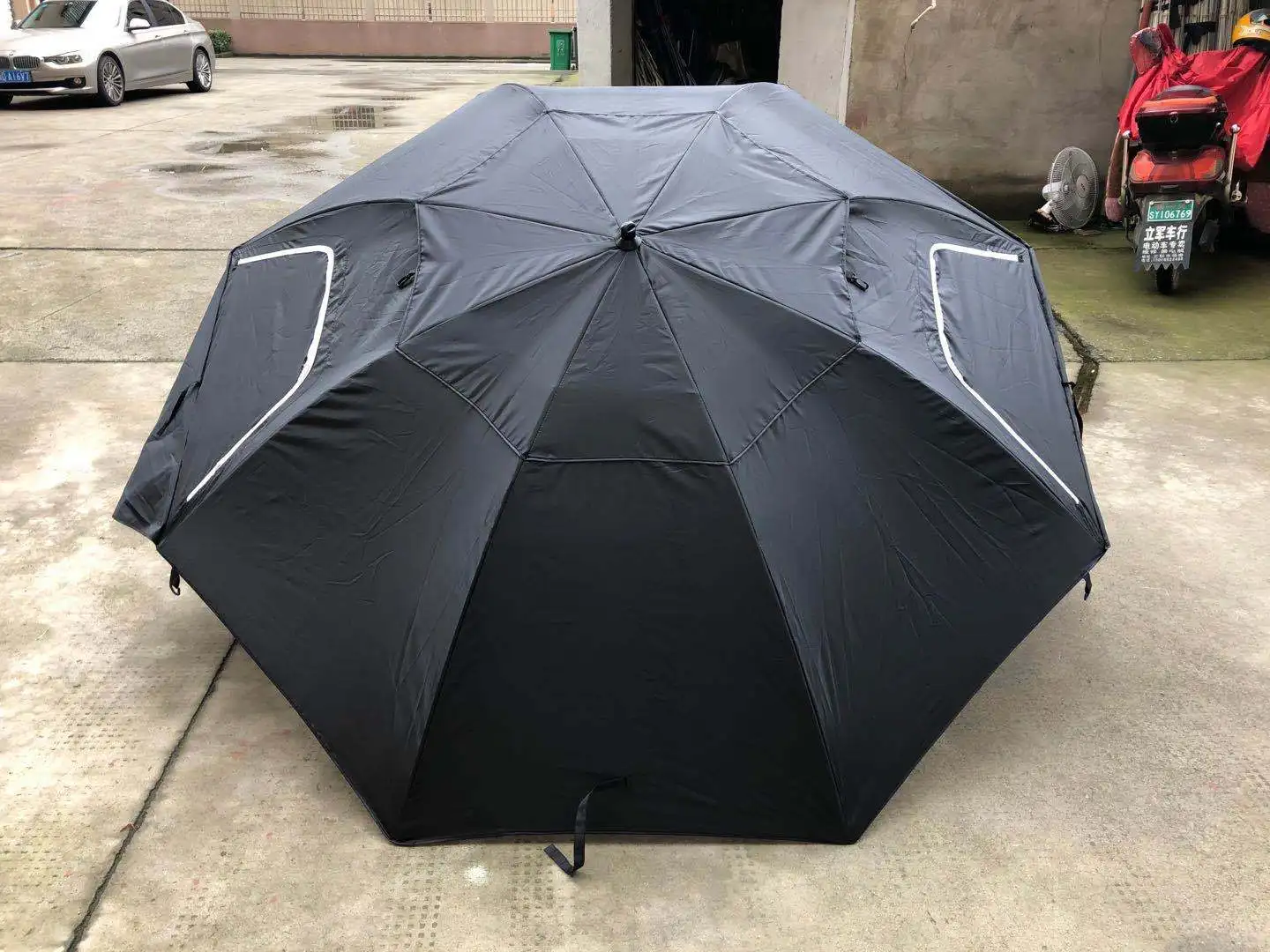 Jetshark Waterproof Outdoor Sport Camouflage Fishing Umbrella Beach Tent Umbrella